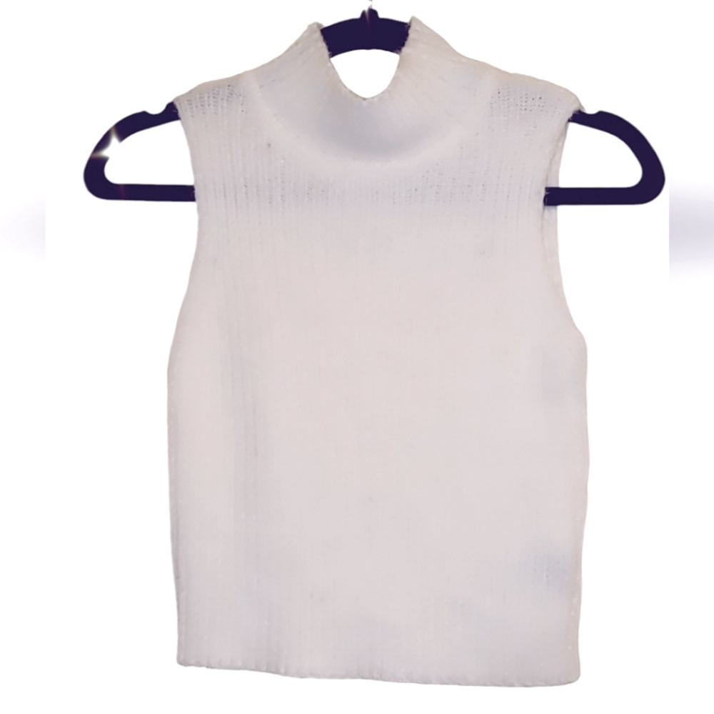 Shein Cropped sleeveless sweater, Medium/6, NWOT